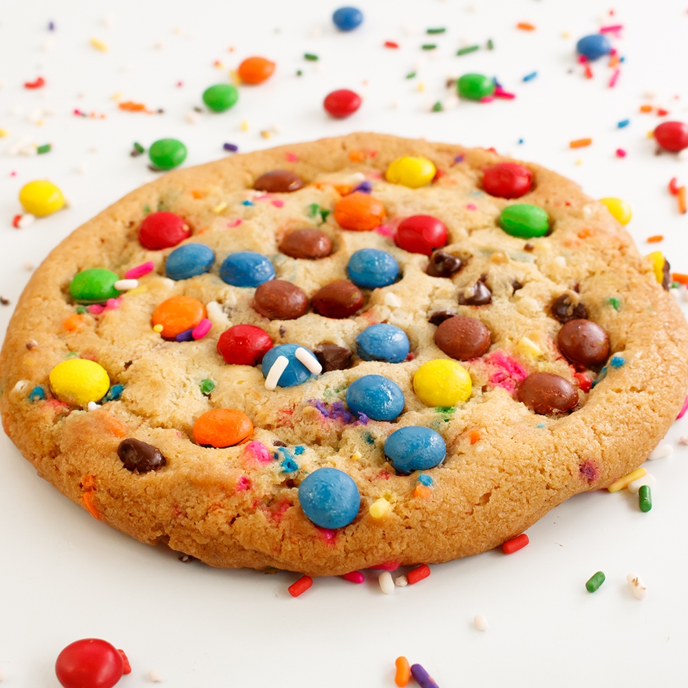 Chocolate M&M Cookies - Celebrating Sweets