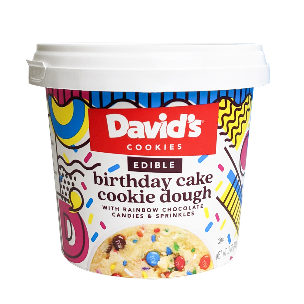 Cookie Dough Bites Birthday Cake 12 Pack